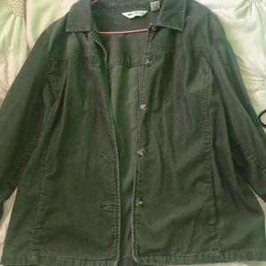 Vintage Eddie Bauer Olive corduroy jacket